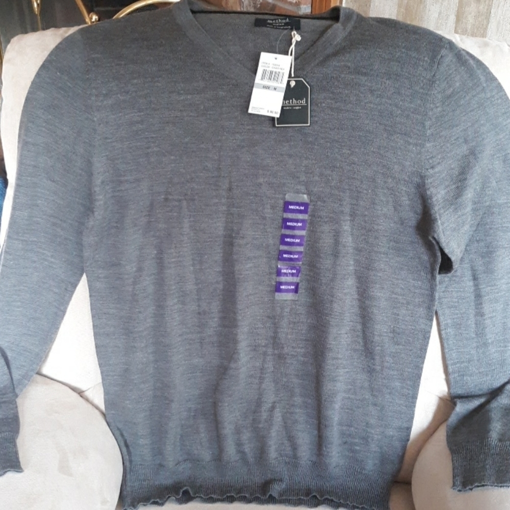 New  mens sweater medium method